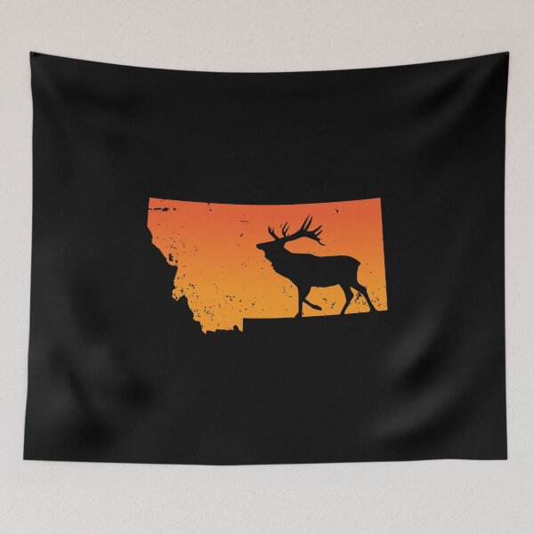 Item preview, Montana Elk Hunting, Montana Elk Hunter, Elk Hunt, Elk Hunter Gift designed and sold by Designs4Less.