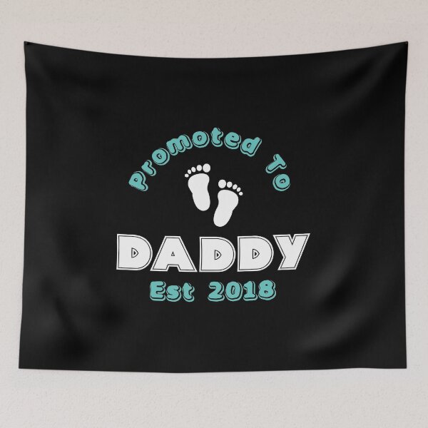 Item preview, Promoted To Daddy Est. 2018, Daddy To Be, New Daddy Gift designed and sold by Designs4Less.