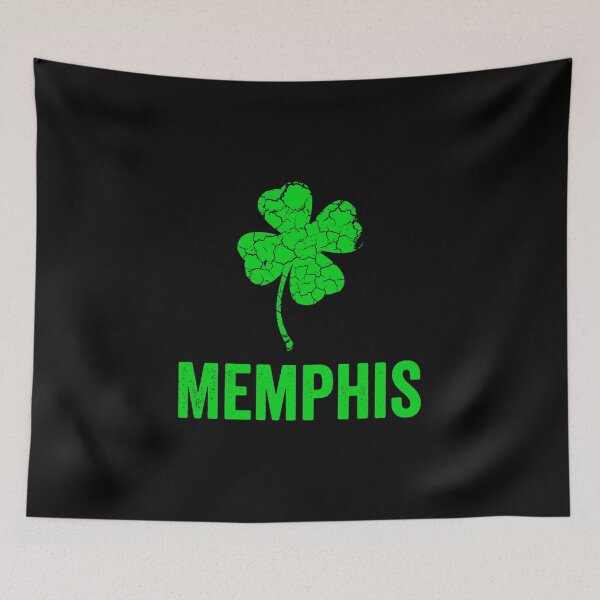 Item preview, Memphis Irish, St Patricks Day, Four Leaf Clover designed and sold by Designs4Less.