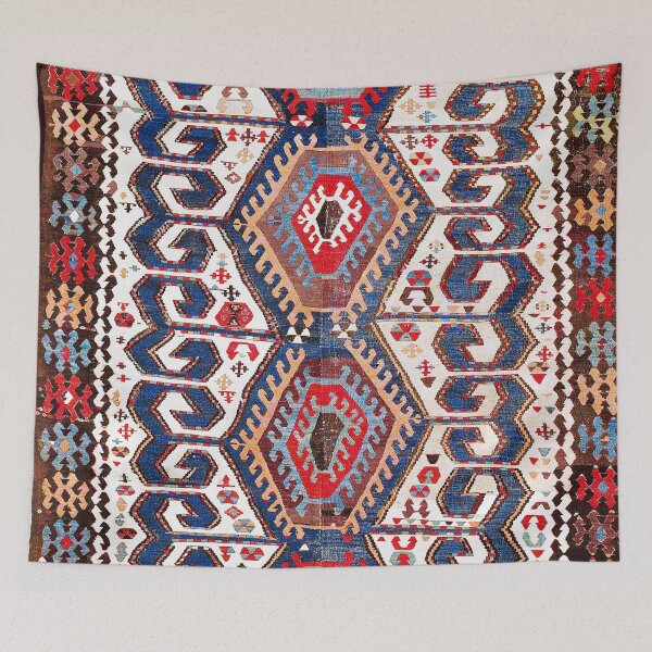 Item preview, Aydin Konya Central Anatolian Kilim designed and sold by Vicky Brago-Mitchell®.