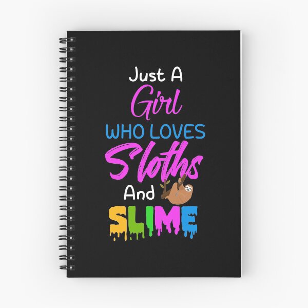 Item preview, Just A Girl Who Loves Sloths and Slime, Slime Party Gift designed and sold by Designs4Less.