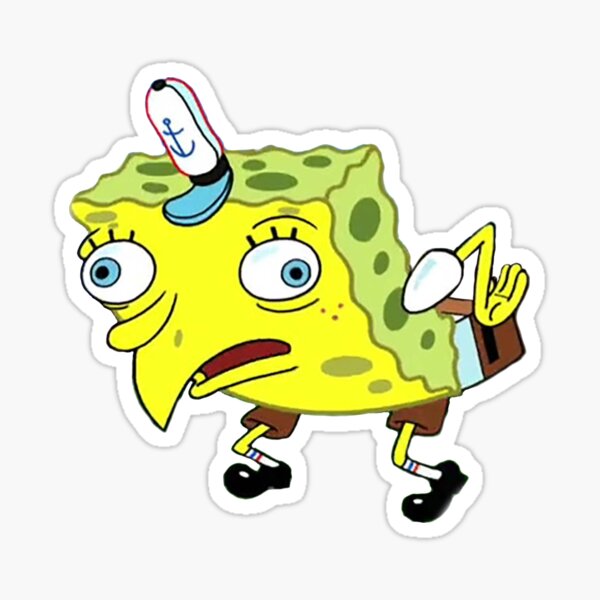 Download Spongebob Mock Meme Gifts & Merchandise | Redbubble