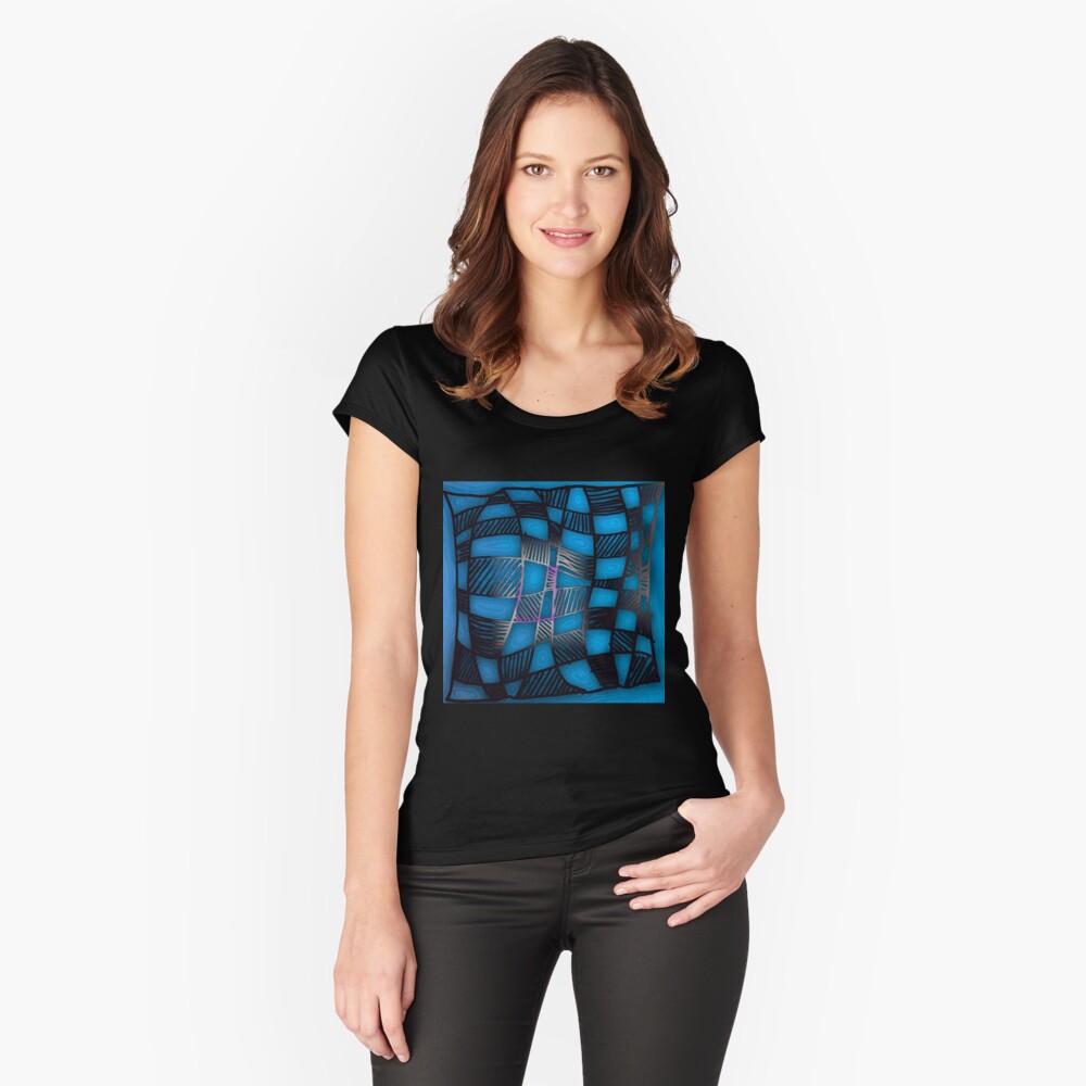 Item preview, Fitted Scoop T-Shirt designed and sold by GraceArt.