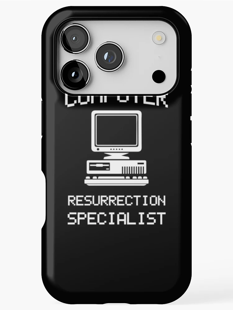 Thumbnail 1 of 4, iPhone Case, Computer Resurrection Specialist, Computer Repair, Computer Tech, Computer Programmer designed and sold by Designs4Less.