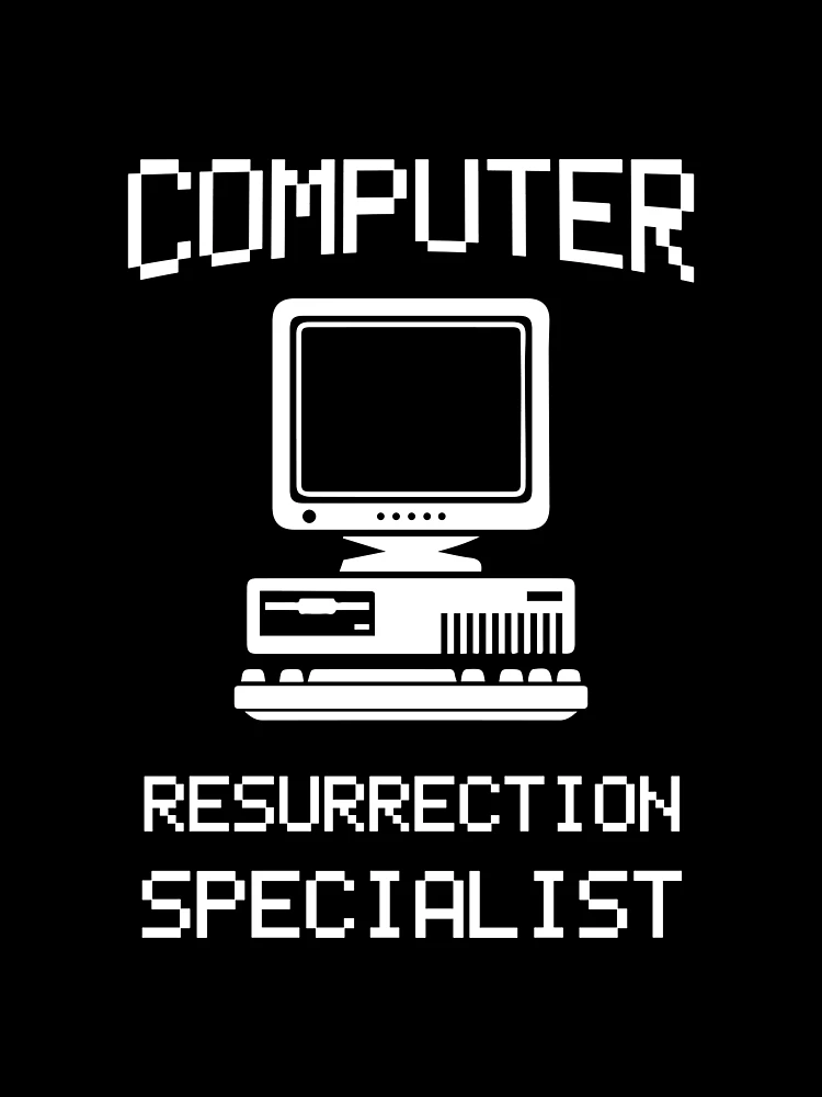 Thumbnail 3 of 3, Scarf, Computer Resurrection Specialist, Computer Repair, Computer Tech, Computer Programmer designed and sold by Designs4Less.