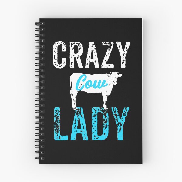 Item preview, Crazy Cow Lady, Cow Lover designed and sold by Designs4Less.