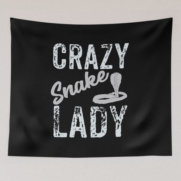 Item preview, Crazy Snake Lady, Snake Lover designed and sold by Designs4Less.