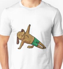 Hund Yoga Lustig Unisex T-Shirt