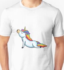 Einhorn Yoga Lustig Unisex T-Shirt