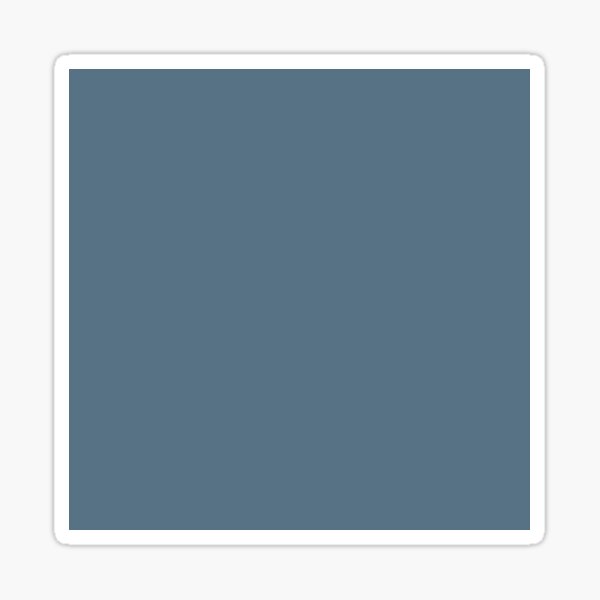 PANTONE 18-4217 TCX Bluestone. fashion palette, 2019/2020 NYFW Sticker