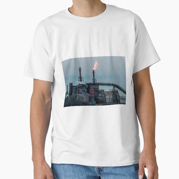 The steel mill at work. Classic T-Shirt