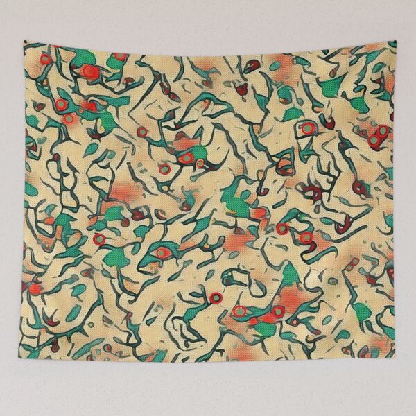 Item preview, Running With the Bulls. An Abstract Design of Mayhem and Frenzy. Wear it on a t-shirt, hang it on a wall or display it on a mug. Just some of the choices available.  designed and sold by innerspectrum.