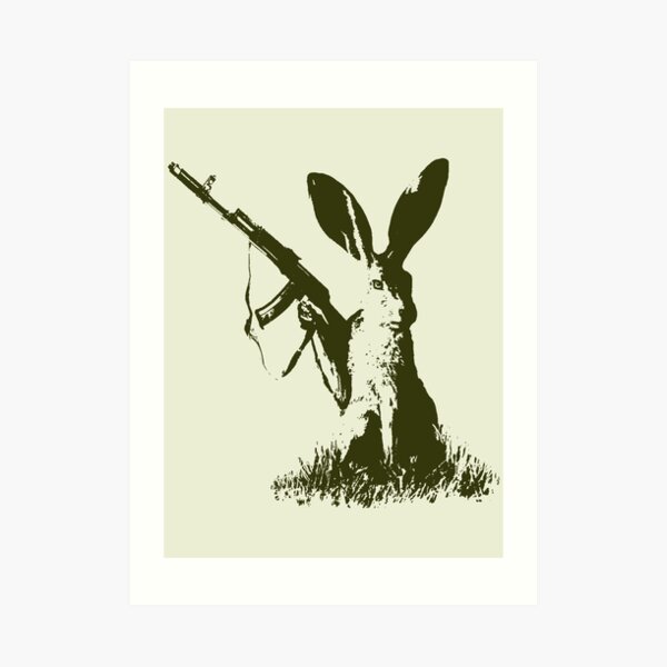 Rabbit Hunting Art Prints | Redbubble