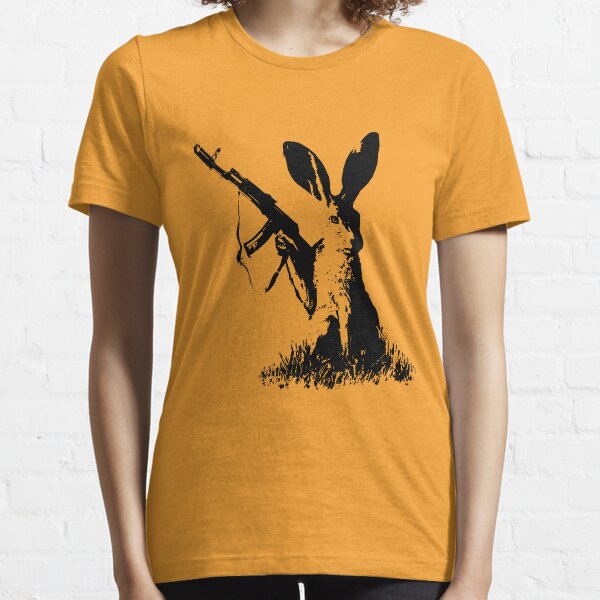 Jackrabbit with Kalashnikov Essential T-Shirt