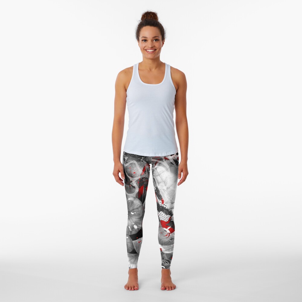 Item preview, Leggings designed and sold by marineloup-art.