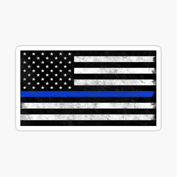 The Blue Line Sticker