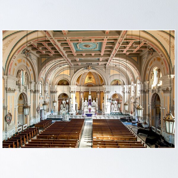 An old Irish Parish in Cleveland. Poster