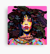 Erykah Badu Canvas Print
