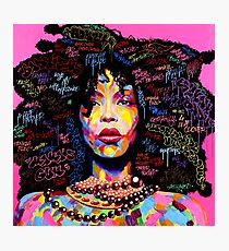 Erykah Badu Photographic Print