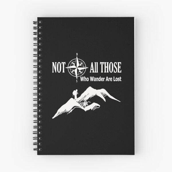 Item preview, All Who Wander Are Not Lost Hiking Outdoor Camping designed and sold by kayelex.