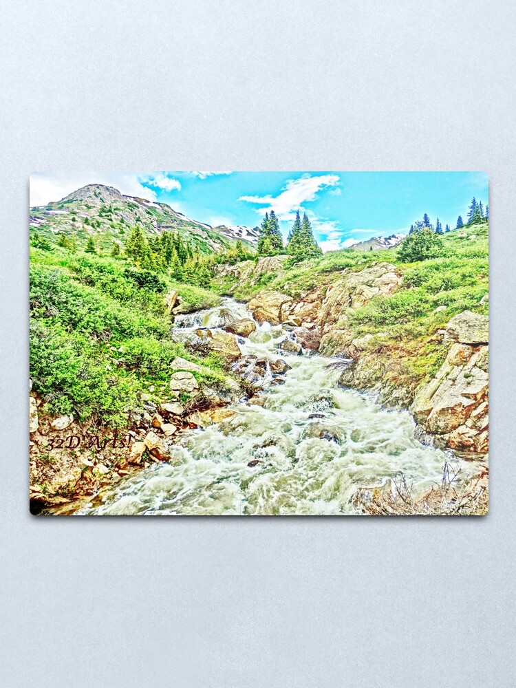 Alternate view of Roaring Fork River, Headwaters No. 3 Metal Print
