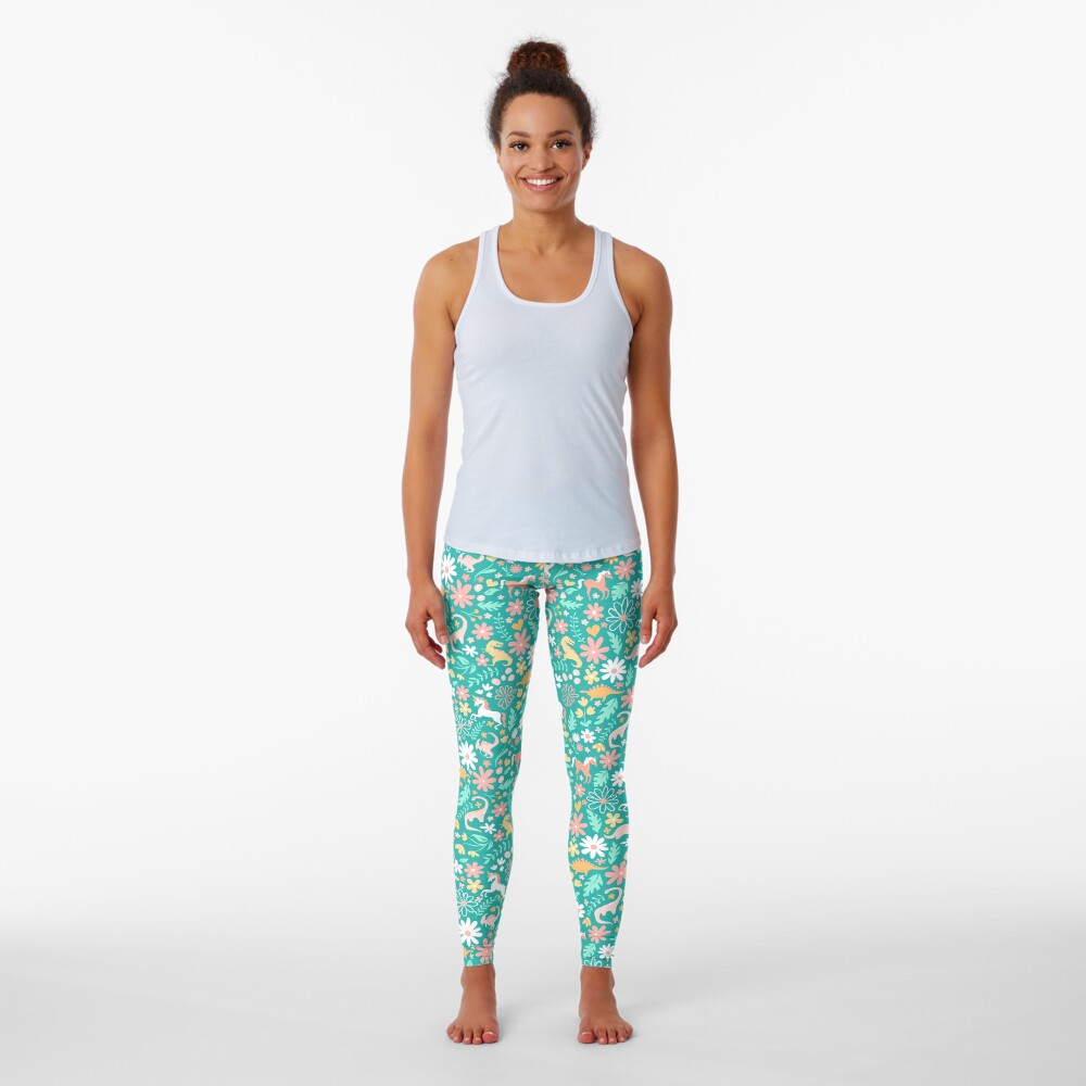 Vista previa del artículo con la obra «Leggings», diseñado y vendido por latheandquill.