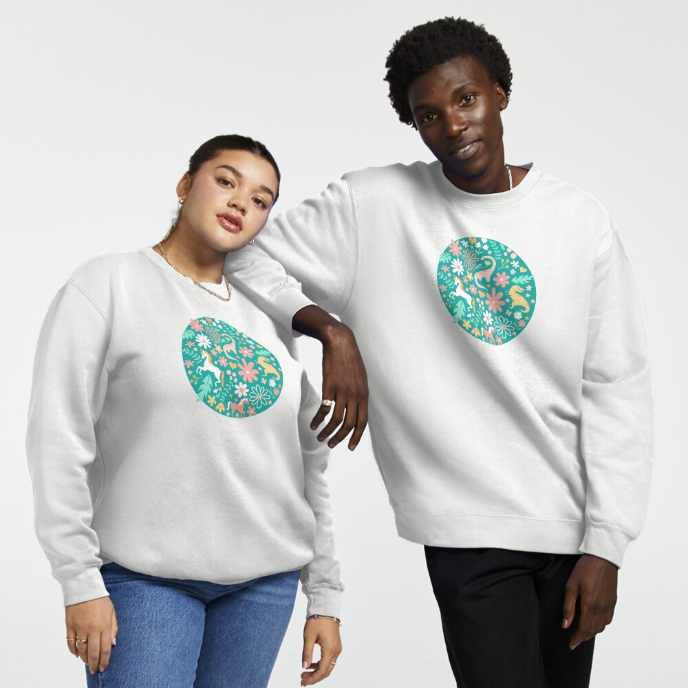 Vista previa del artículo con la obra «Sudadera sin capucha», diseñado y vendido por latheandquill.