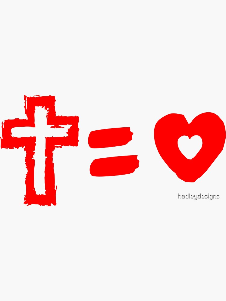 Cross Equals Love Heart Christian Easter Men Women T Shirt Cross Equals Love Heart Christian Easter Men Women T Shirt