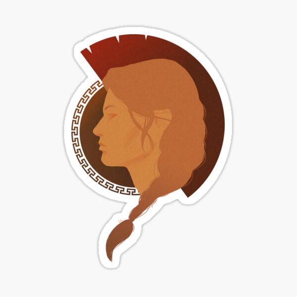 Kassandra - Spartan sibling 1of2 Sticker
