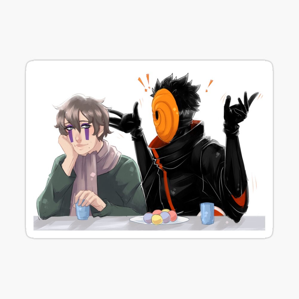 Tobi Naruto Stickers for Sale