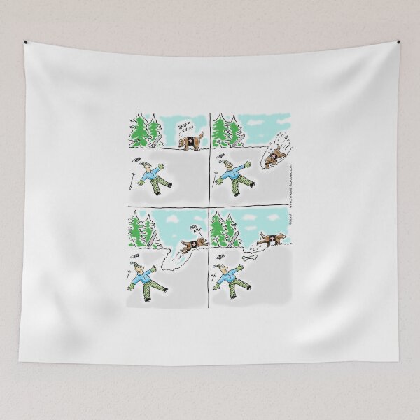 Item preview, Bury the Bone!  Search and Rescue Dog is not on his way. designed and sold by 13thfloorcomic.