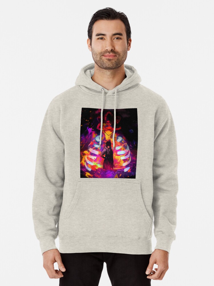 skeleton pullover hoodie