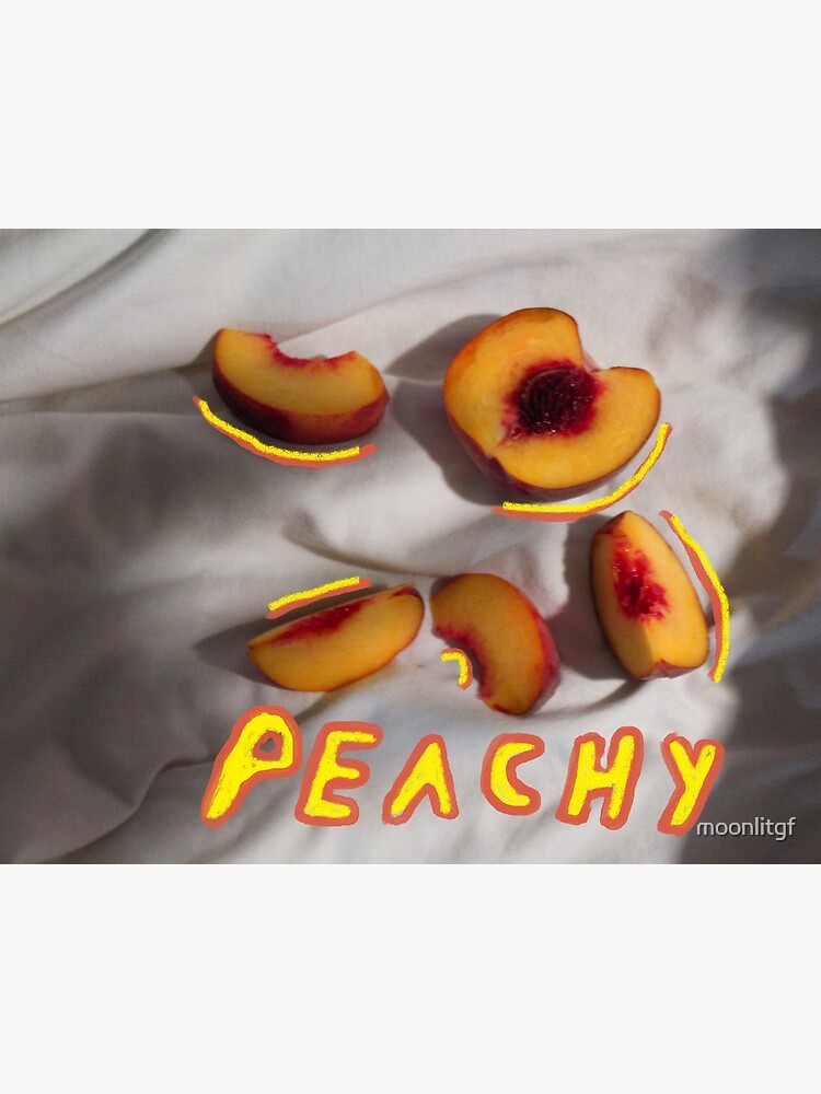 Disover peachy! Premium Matte Vertical Poster