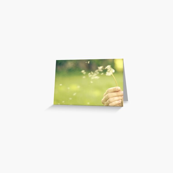 dandelion Greeting Card