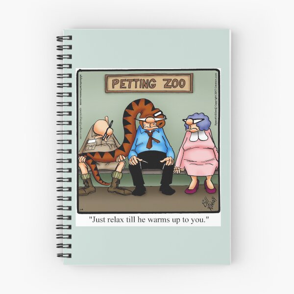 Item preview, Funny Zoo Humor Friendly Snake designed and sold by abbottoons.