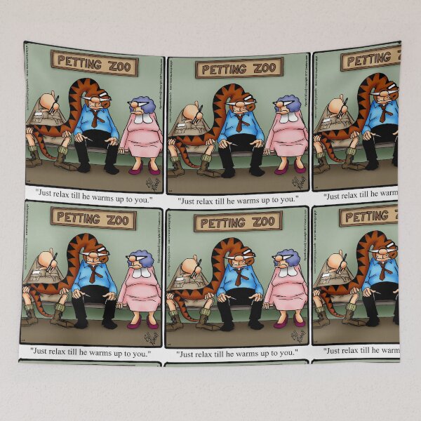 Item preview, Funny Zoo Humor Friendly Snake designed and sold by abbottoons.