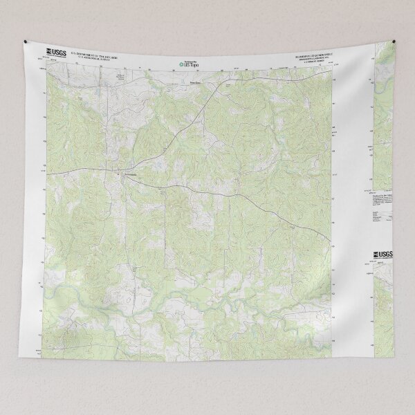 Artikelvorschau, USGS TOPO Karte Mississippi MS Hermanville 20120419 TM entworfen und verkauft von WetdryvacRBO2.