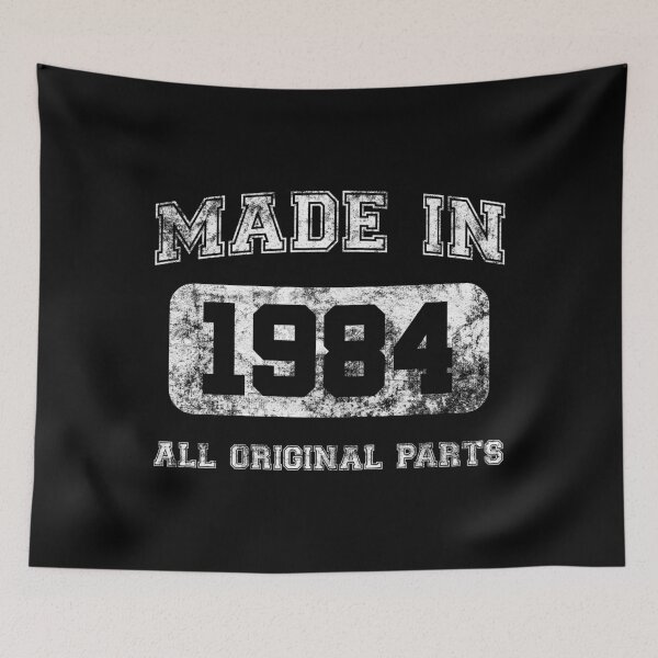 Item preview, Made In 1984 All Original Parts Birthday Gift Idea designed and sold by haselshirt.