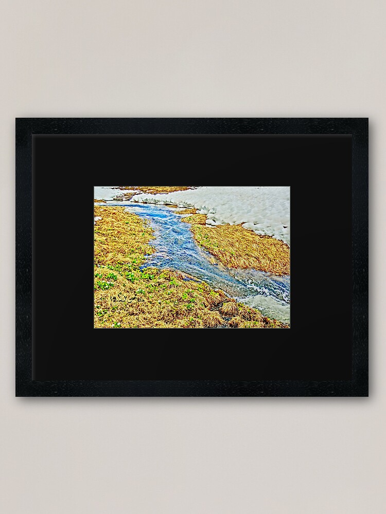 Thumbnail 2 of 7, Framed Art Print, Roaring Fork River, Headwaters No.8 designed and sold by 32DARTS.