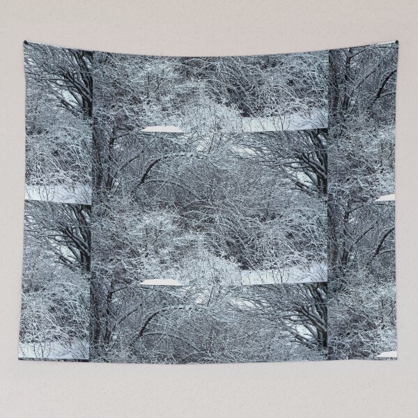 Item preview, Frozen Snow Forest, Wild and Free designed and sold by Totallyalive.