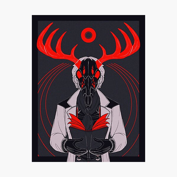RDR2 Arthur Morgan Deer Skull Print Photographic Print