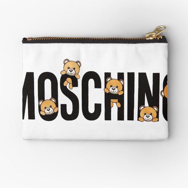 Cute Moschino Teddy Bear Zipper Pouch