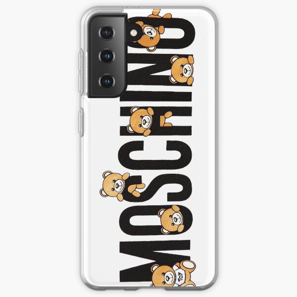 Cute Moschino Teddy Bear Samsung Galaxy Soft Case