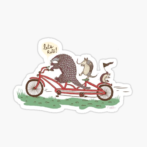 ROLLIN' PANGOLINS Sticker