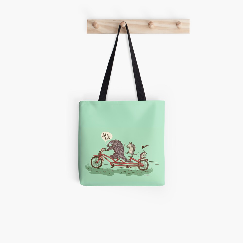 ROLLIN' PANGOLINS Tote Bag