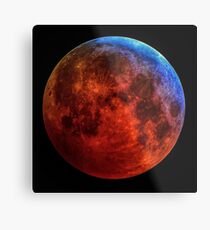 Super blood moon Metal Print