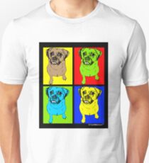 Designer Puggle Dog Pop Art Unisex T-Shirt