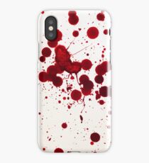 Blood Spatter 7 iPhone Case/Skin