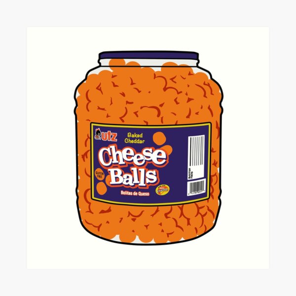 Cheese Balls Art Prints Redbubble