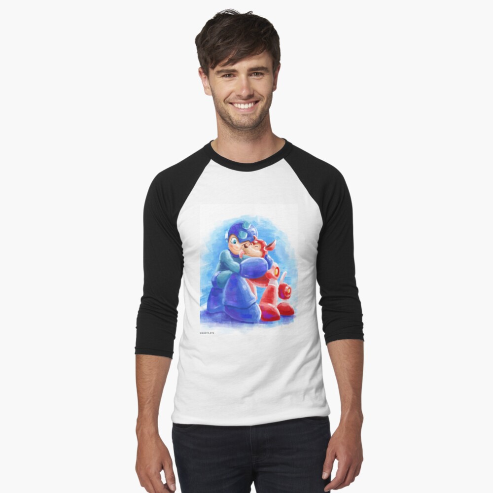 Vista previa del artículo con la obra «Camiseta ¾ estilo béisbol», diseñado y vendido por diegstr.